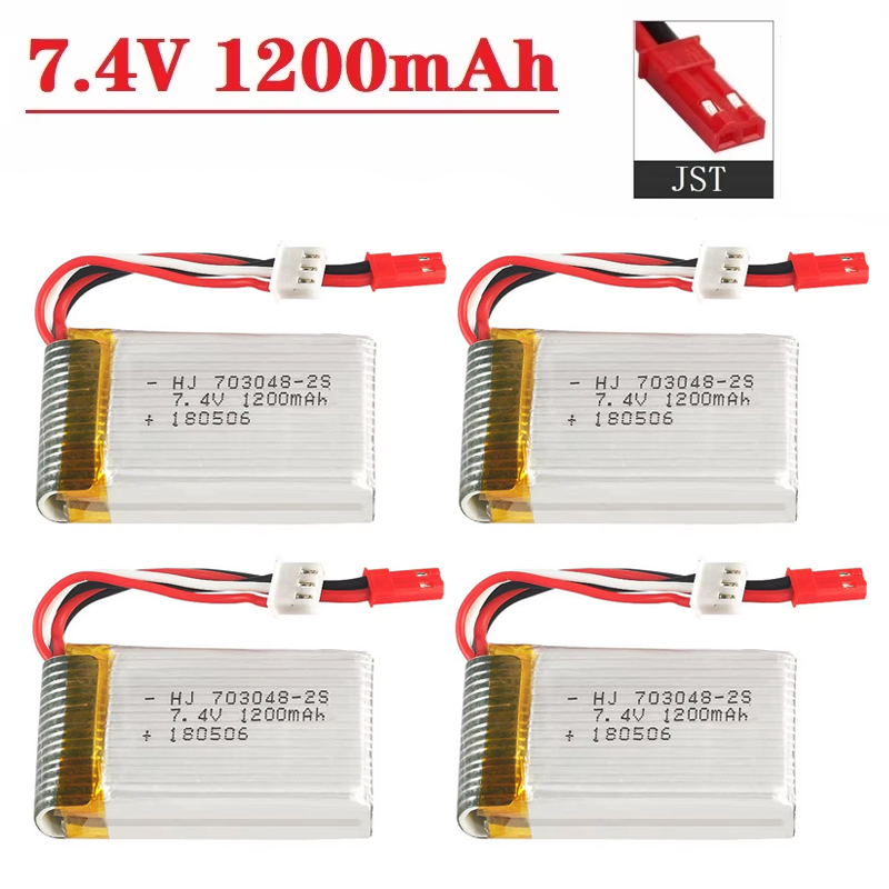 Drone Battery Lipo - Lipo-Akku 2S 7,4 V 1200 mAh