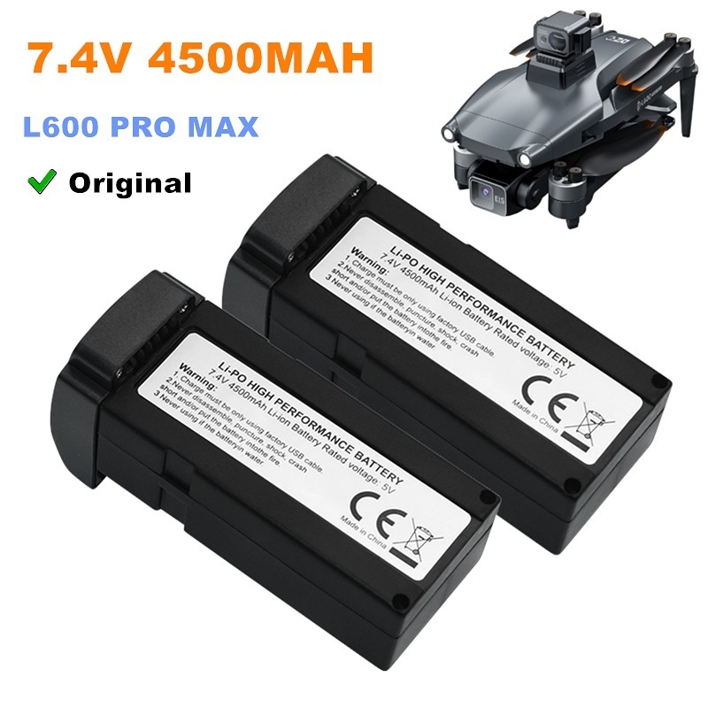 Drone Battery Li-Ion - 7,4 V 4500 mAh LI-PO-Akku L600