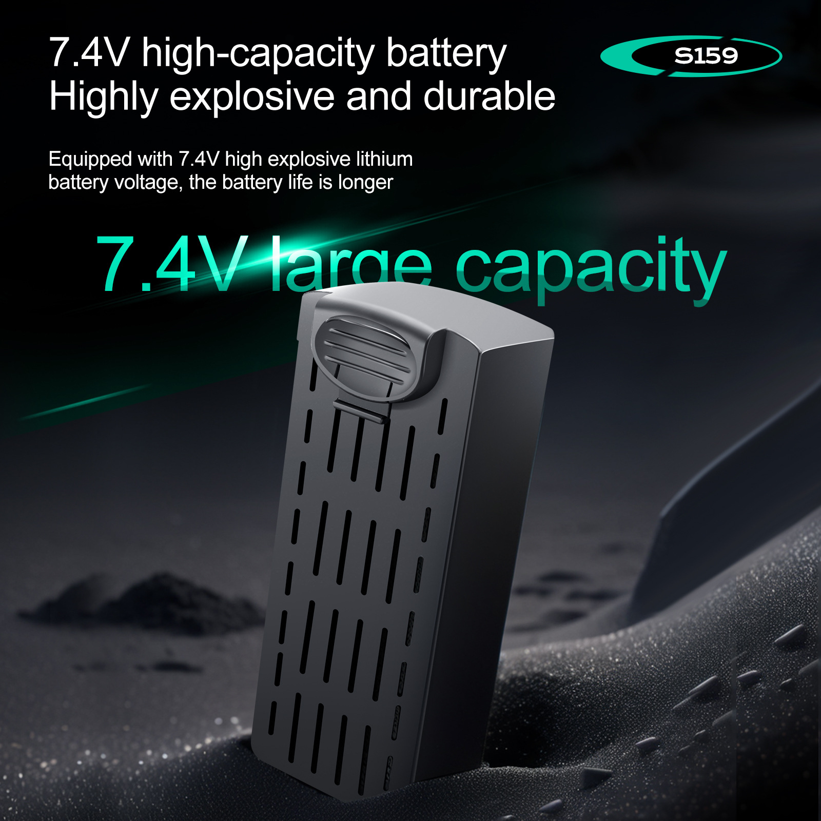 S159 Batterie 7,4 V 2200 mAH S – Drone Battery Li-Ion Bewertung und Preis
