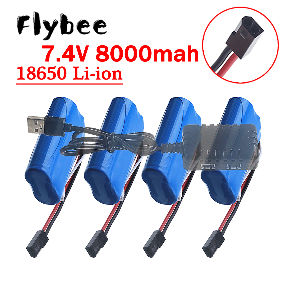 (5500 Plug) 18650 7,4V 8000mAh – Drone Battery Li-Ion Bewertung und Preis