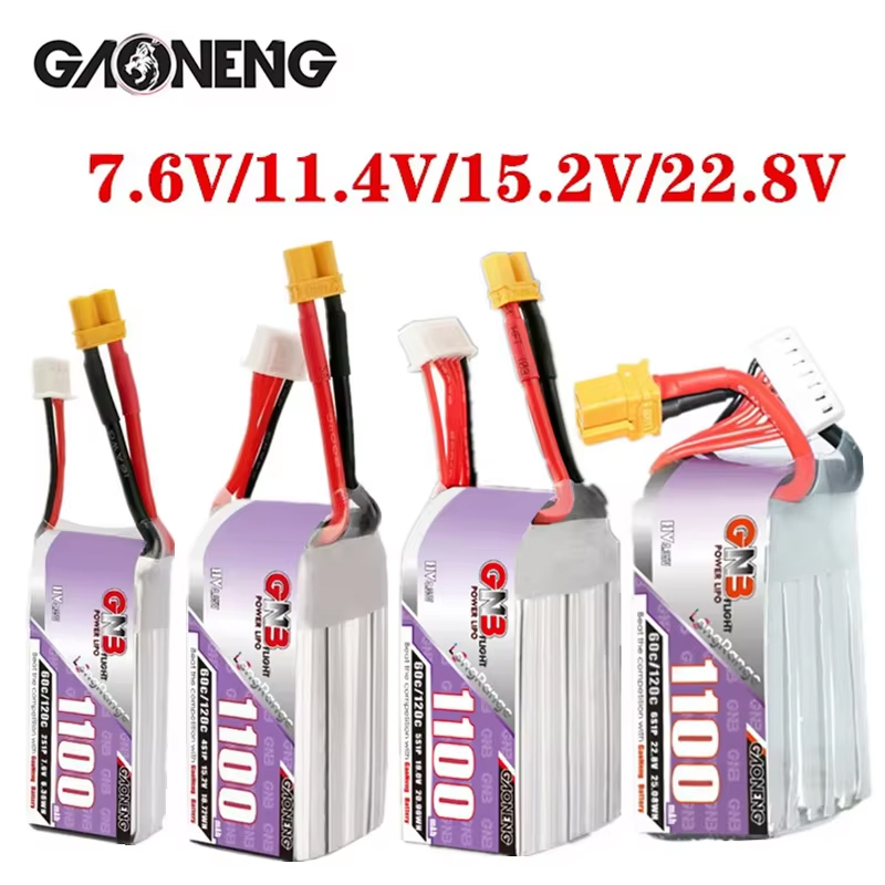 GNB 1100 mAh 2S 3S 4S 6S 60C/1 – Drone Battery 6S Bewertung und Preis